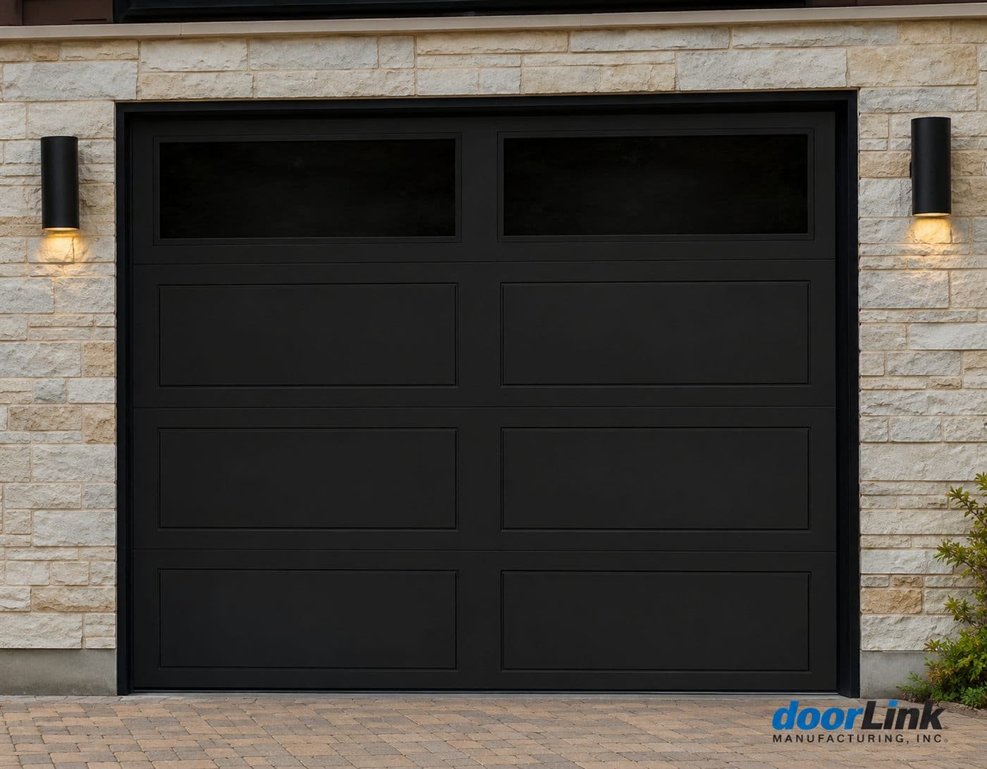 Long Panel garage door